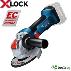 BOSCH GWX 18V-8 SET SOLO - ПРОФЕСИОНАЛЕН АКУМУЛАТОРЕН БЕЗЧЕТКОВ ЪГЛОШЛАЙФ С X-LOCK ЗАХВАТ НА ДИСКА